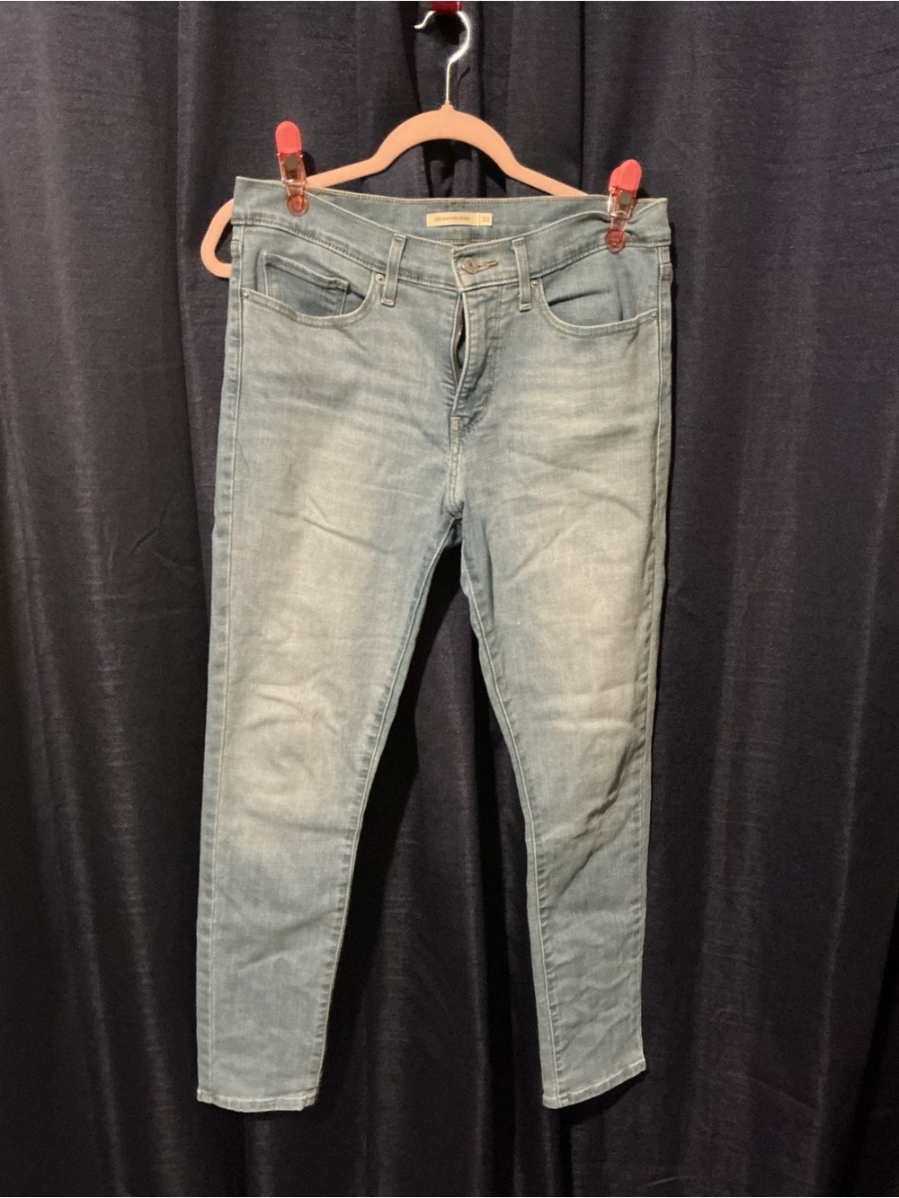 Levi's Women's Light Blue Skinny Jeans